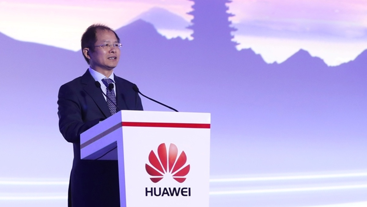 Huawei chairman Eric Xu