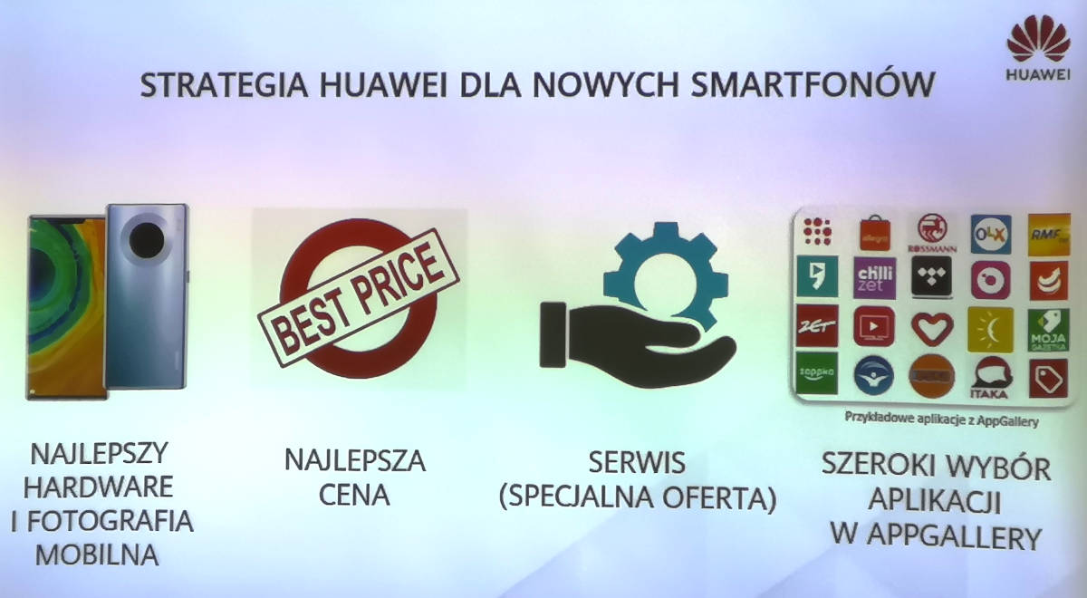 Huawei rozwija AppGallery, obiecuje usługi premium i zapowiada nowe smartfony