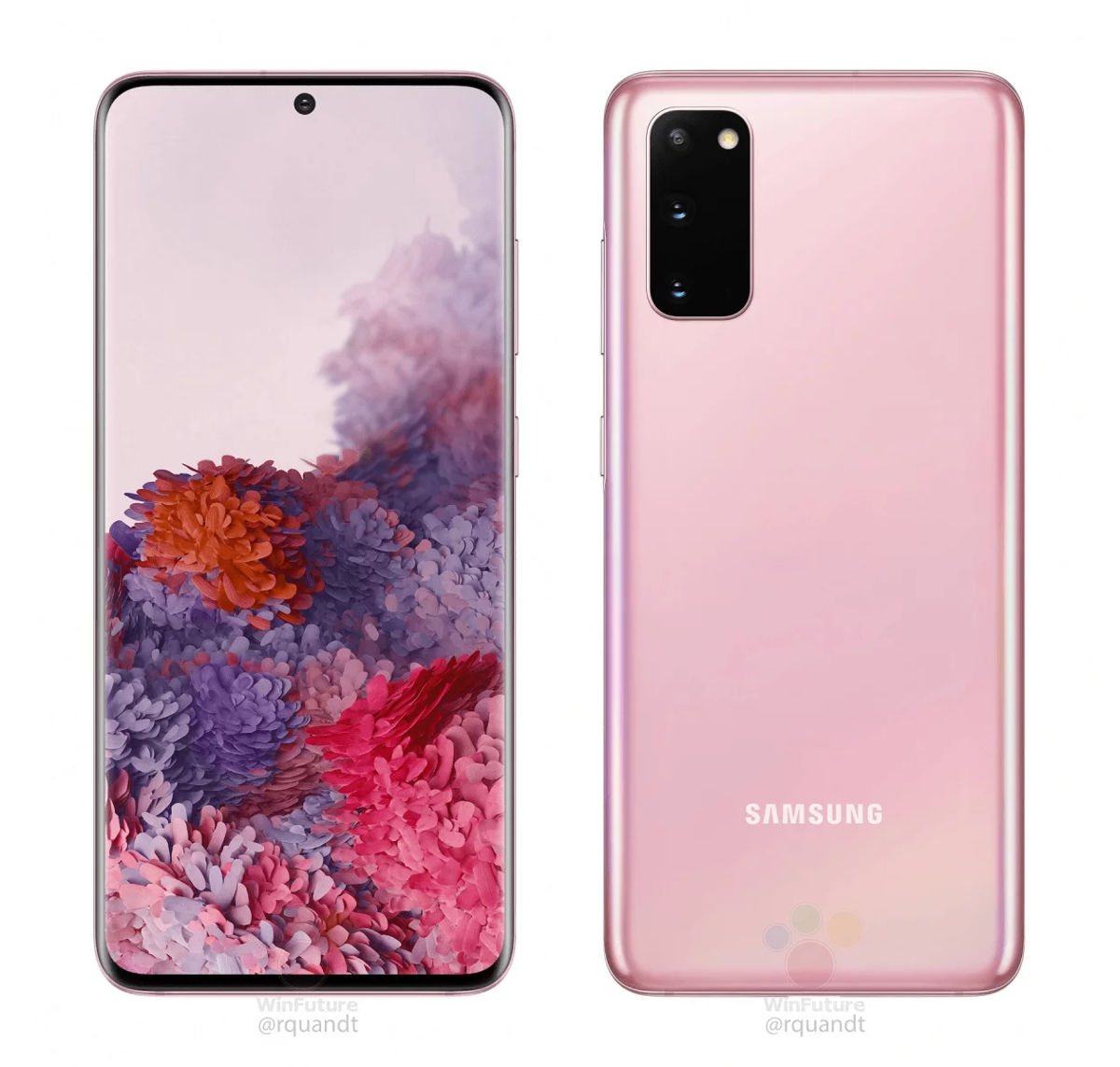 Samsung Galaxy S20 (Cloud Pink)