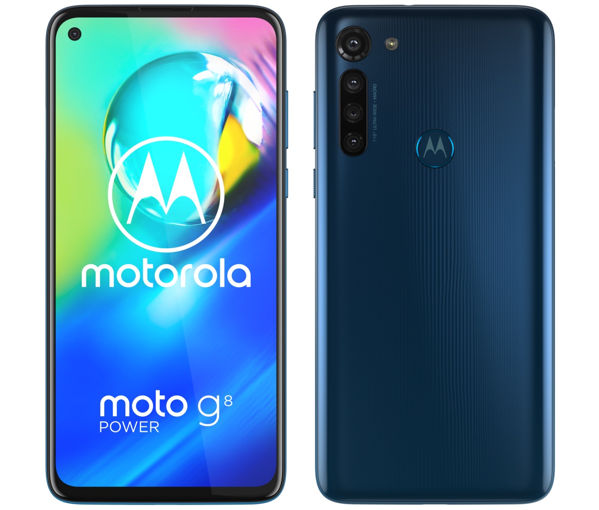 Motorola Moto G8 Power niebieska