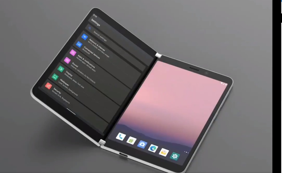 Surface Duo render