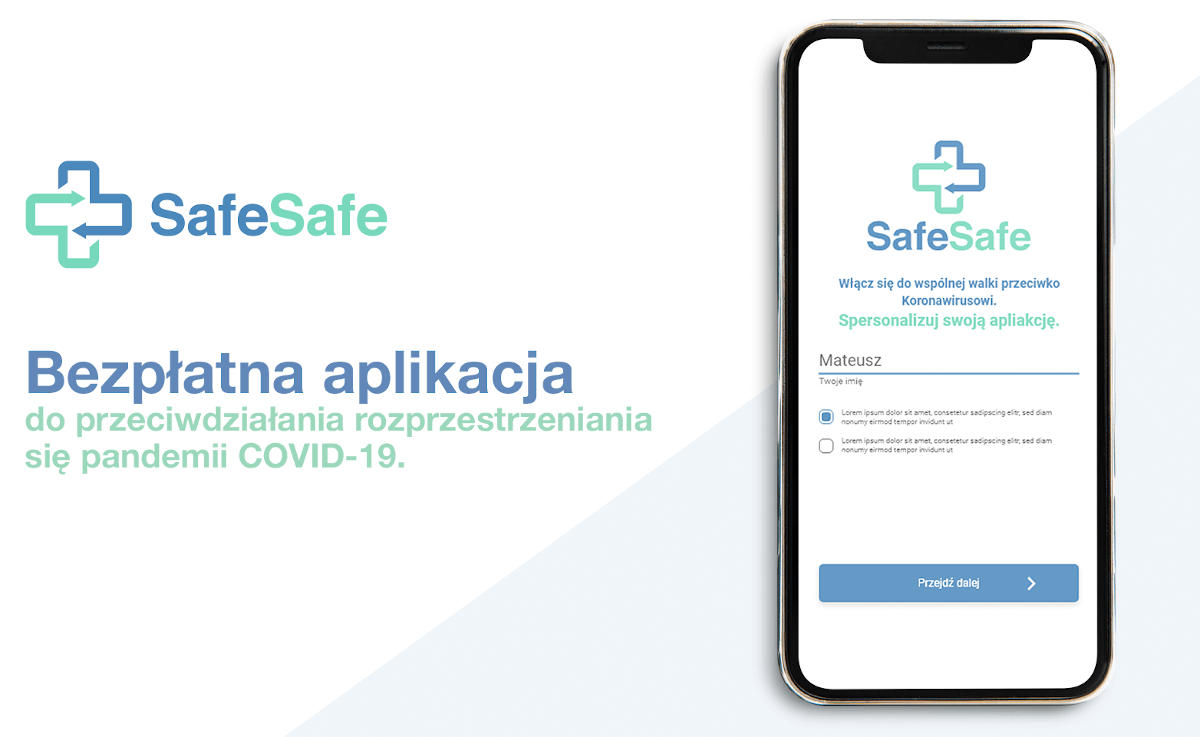 SafeSafe: darmowa aplikacja do oceny ryzyka infekcji COVID-19 i profilaktyki w czasach pandemii