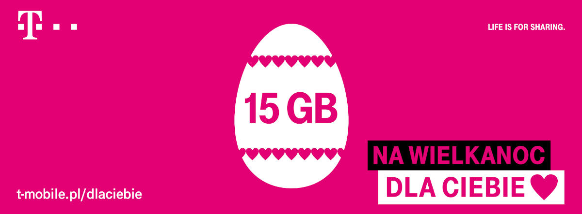 T‑Mobile: 15 GB na Wielkanoc w świątecznej edycji Happy Fridays
