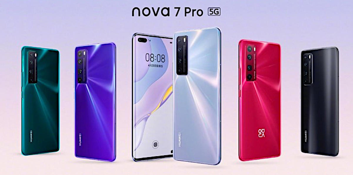 Huawei nova 7, nova 7 SE i nova 7 Pro – trzy nowe flagowce 5G z aparatami 64 Mpix