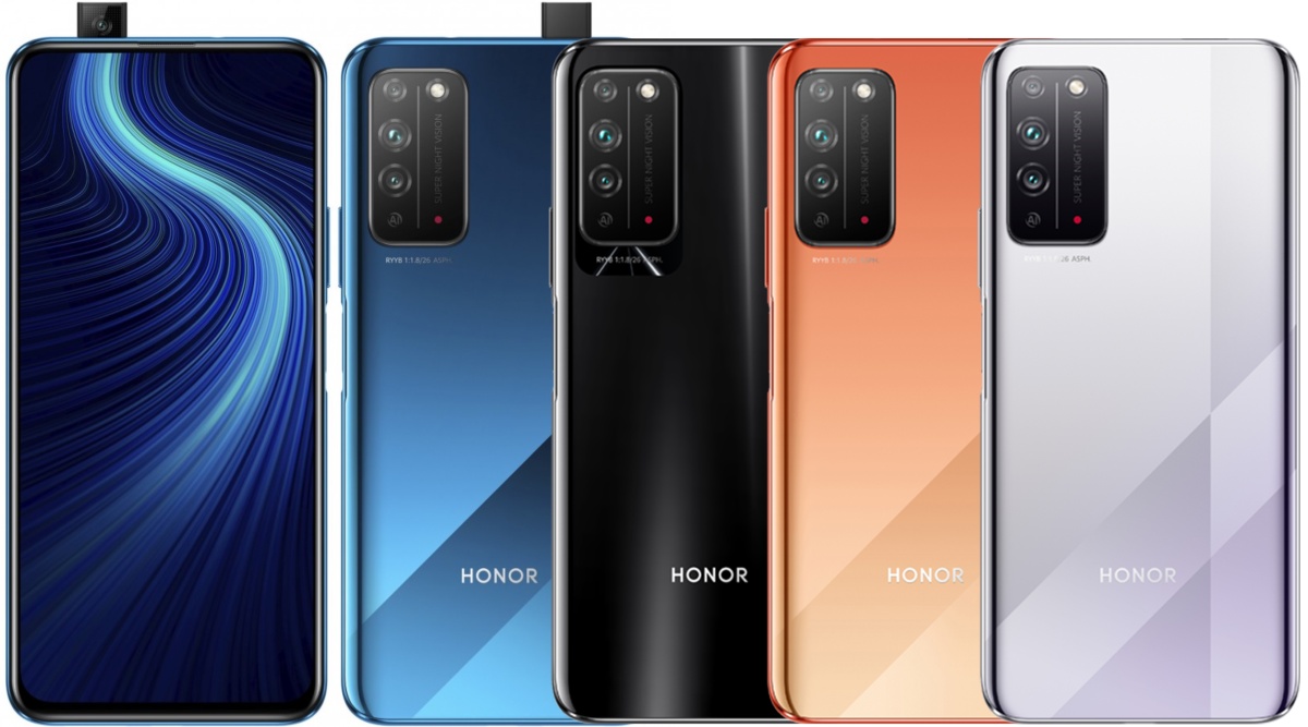 Honor X10 5G kolory