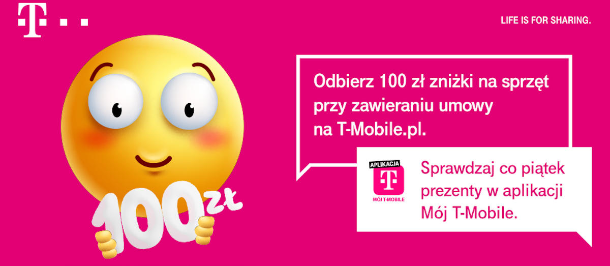 T-Mobile Happy Fridays: voucher 100 zł na urządzenia