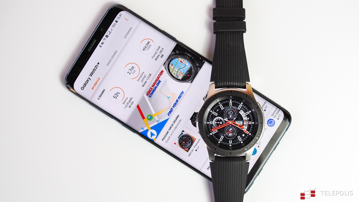 Samsung Galaxy Watch aplikacja