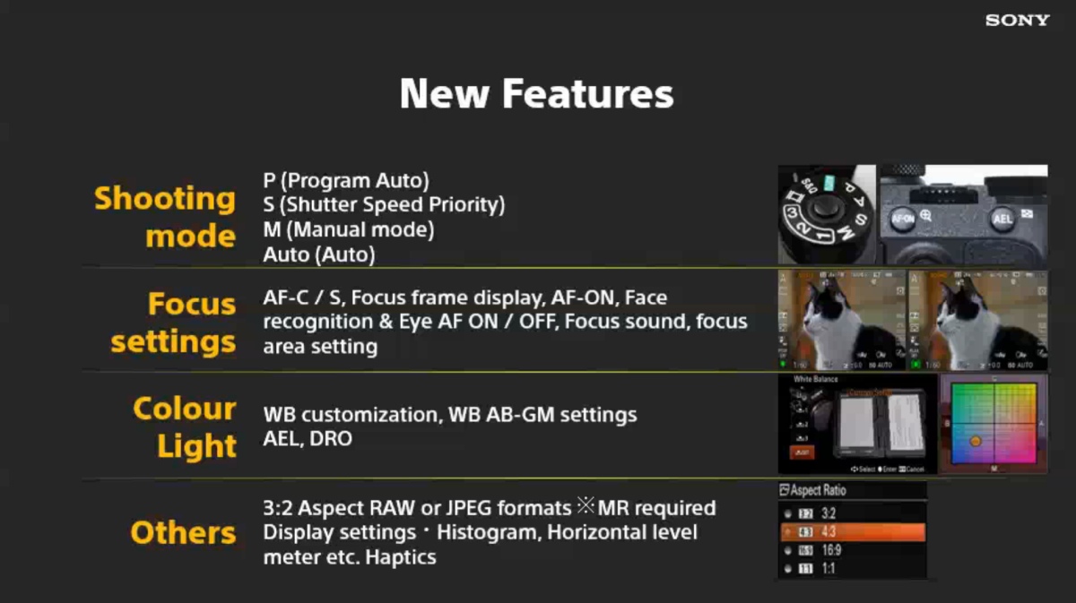 Sony Xperia 1 II nowe funkcje