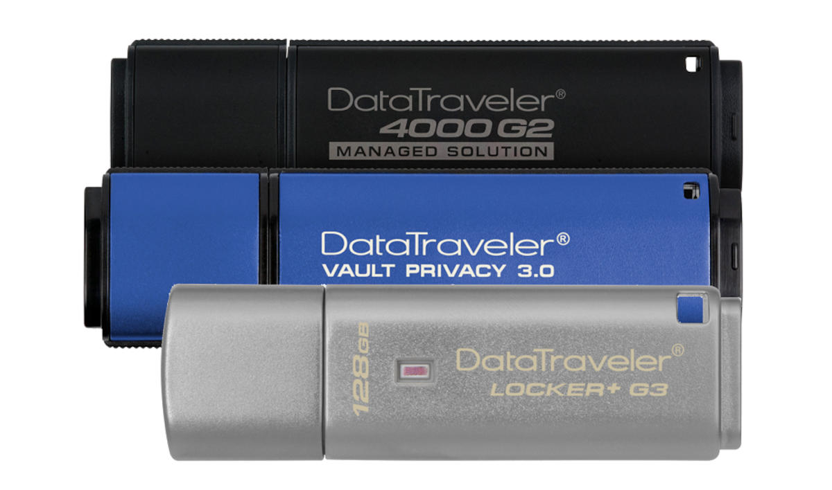 Kingston: szyfrowana pamięć USB DataTraveler teraz też w wersji 128 GB