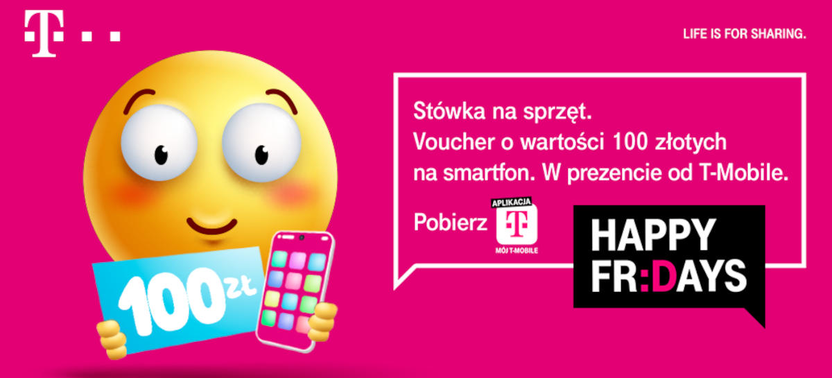 Happy Fridays w T-Mobile: voucher na urządzenia
