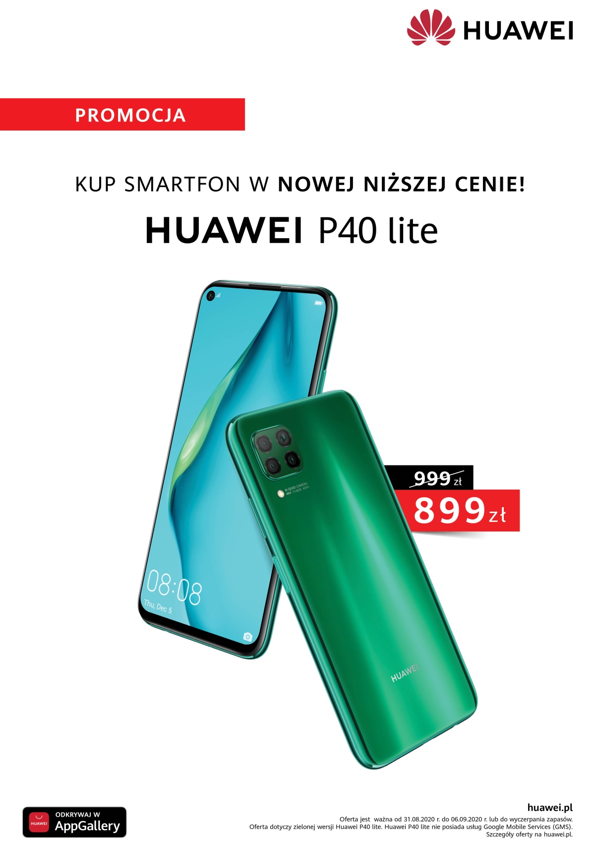 Huawei P40 Lite promocja baner