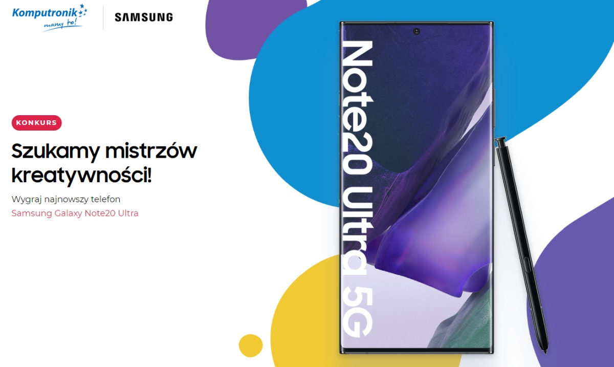 Samsung Galaxy Note20 Ultra konkurs