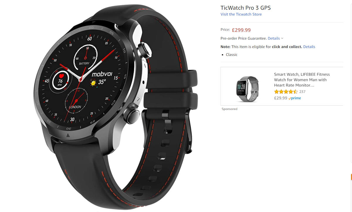 TicWatch Pro 3 będzie pierwszym smartwatchem ze Snapdragonem Wear 4100 