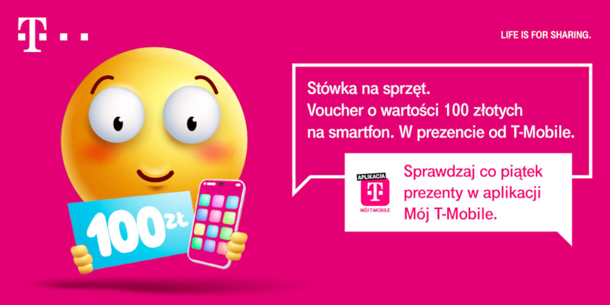 Happy Fridays: zniżkowy voucher 100 zł na smartfony w T-Mobile