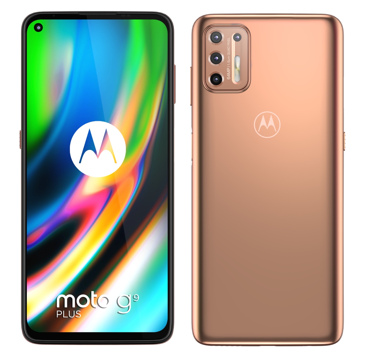 Motorola Moto G9 Plus złota