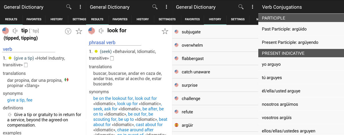 English-Spanish Dicitonary dla Androida