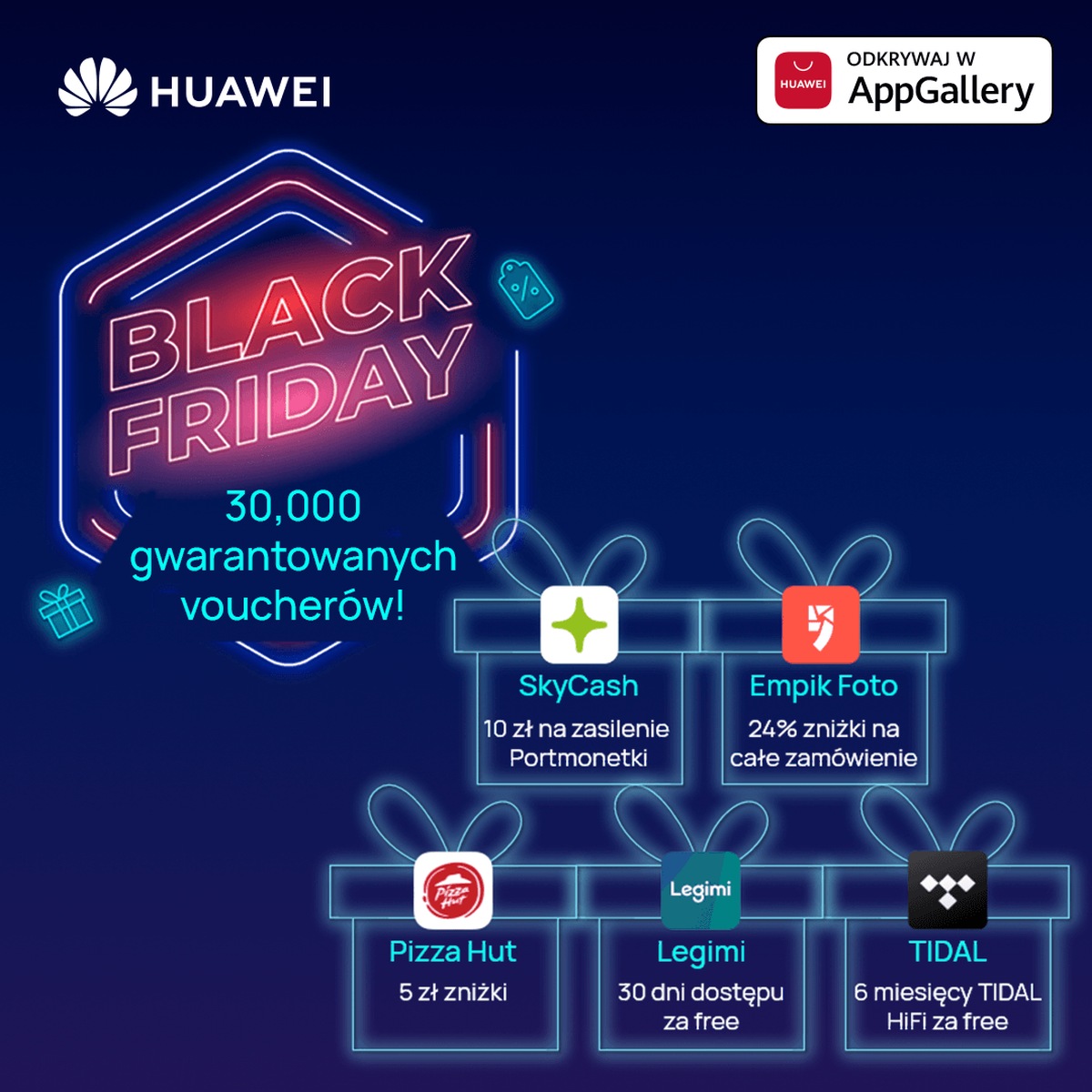 Huawei Black Friday AppGallery baner