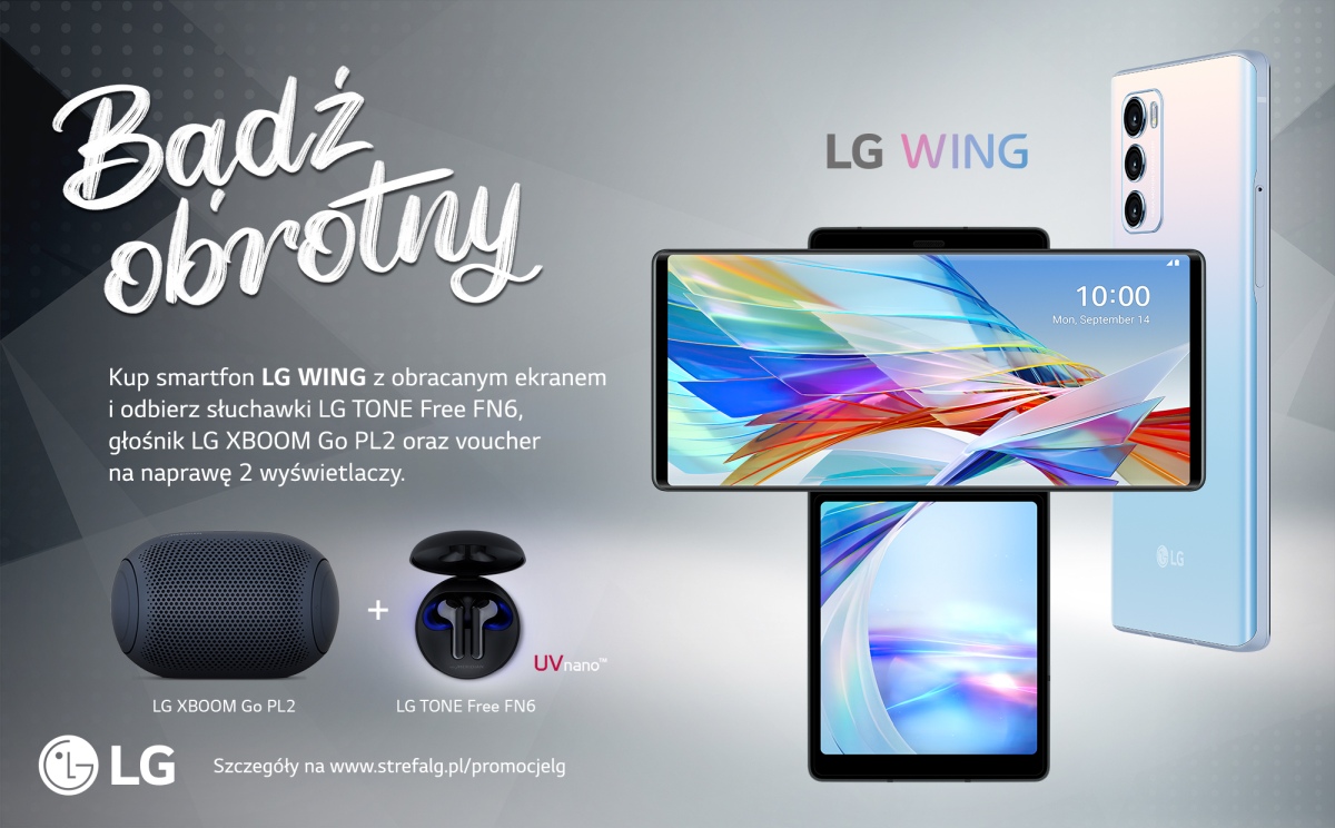 LG Wing sprzedaż w Polsce prezenty