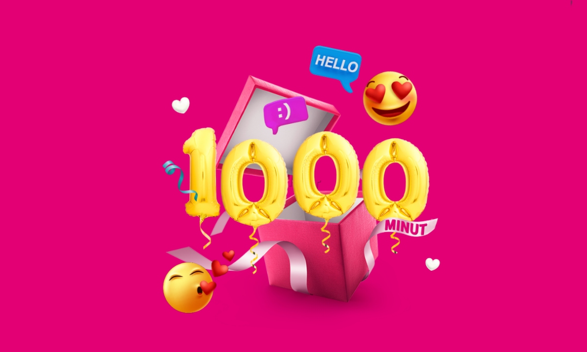 T-Mobile 1000 minut dzień Życzliwości i Pozdrowień