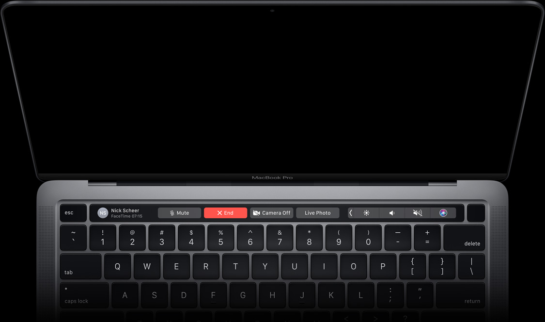 Apple MacBook Pro - touch bar