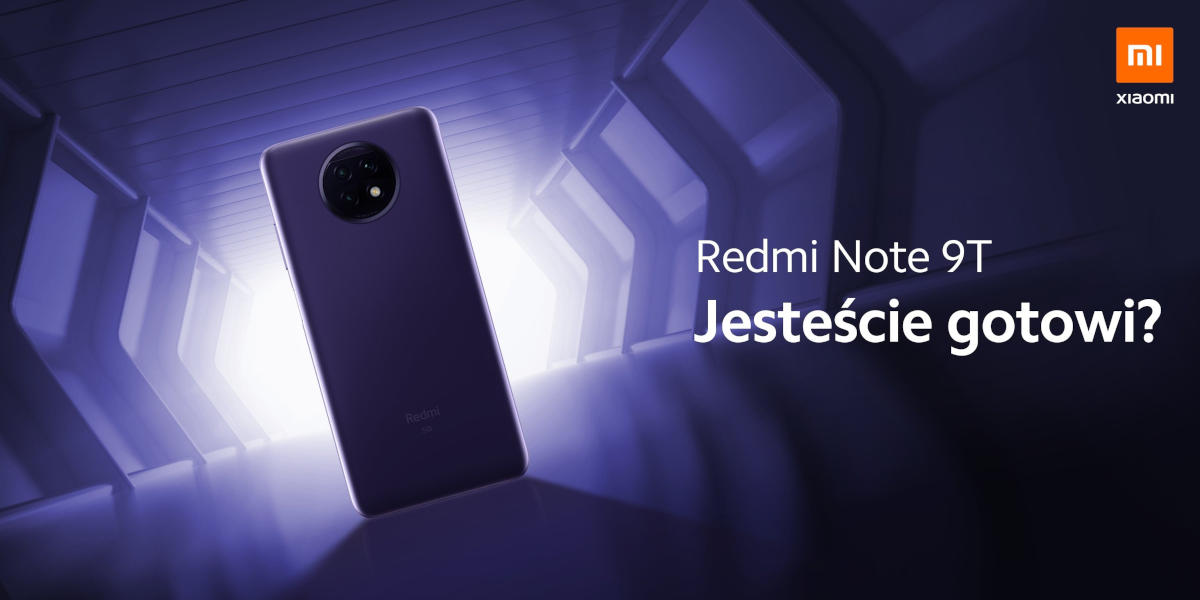 To już dzisiaj! Oglądaj globalną premierę Redmi Note 9T z 5G