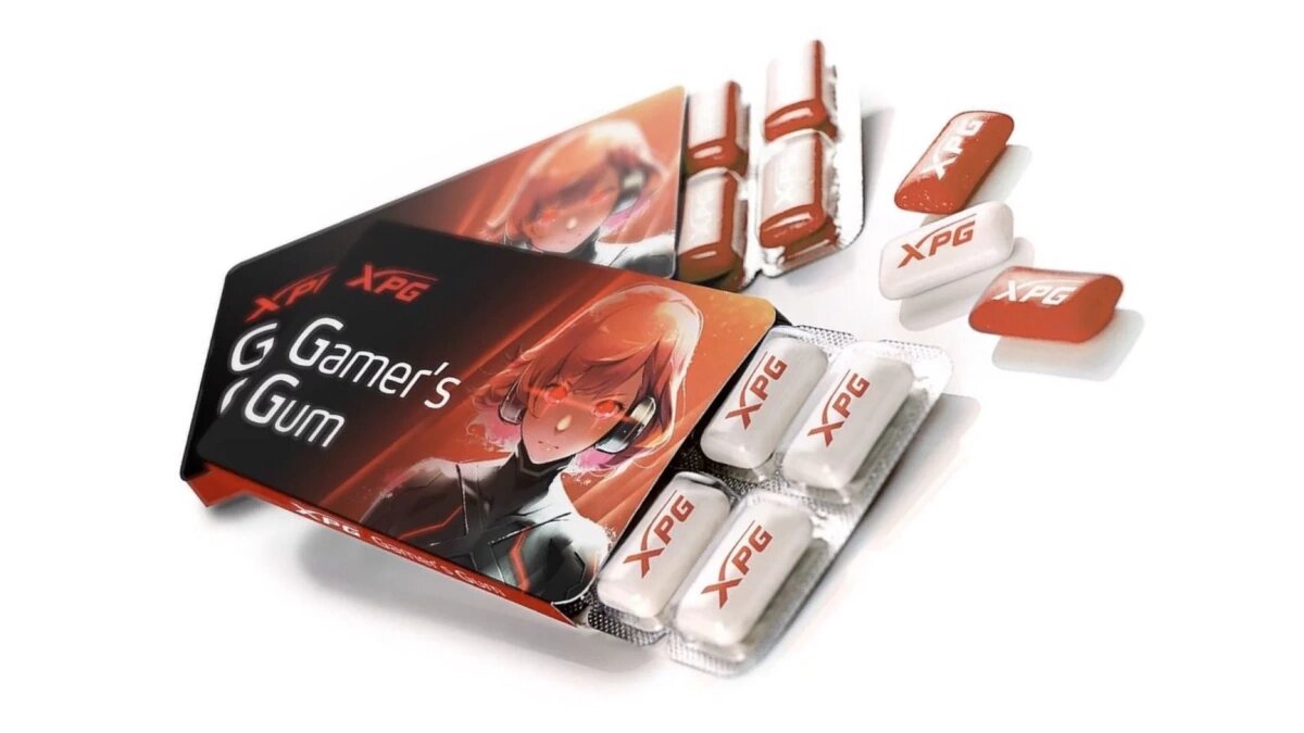 XPG - gumy do żucia dla graczy