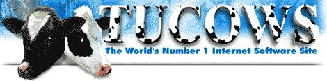 Oryginalny banner Tucows.com z końcówki lat dziewięćdziesiątych