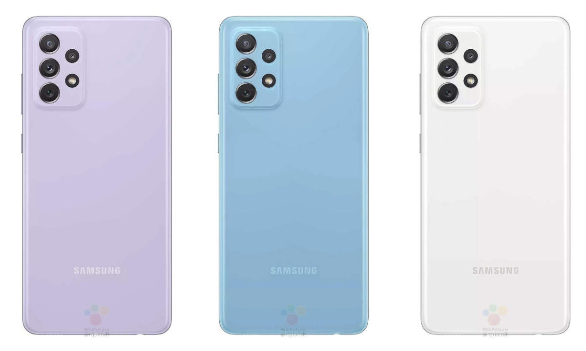 Samsung Galaxy A72 4G będzie miał obudowę o odporności IP67 i cztery aparaty