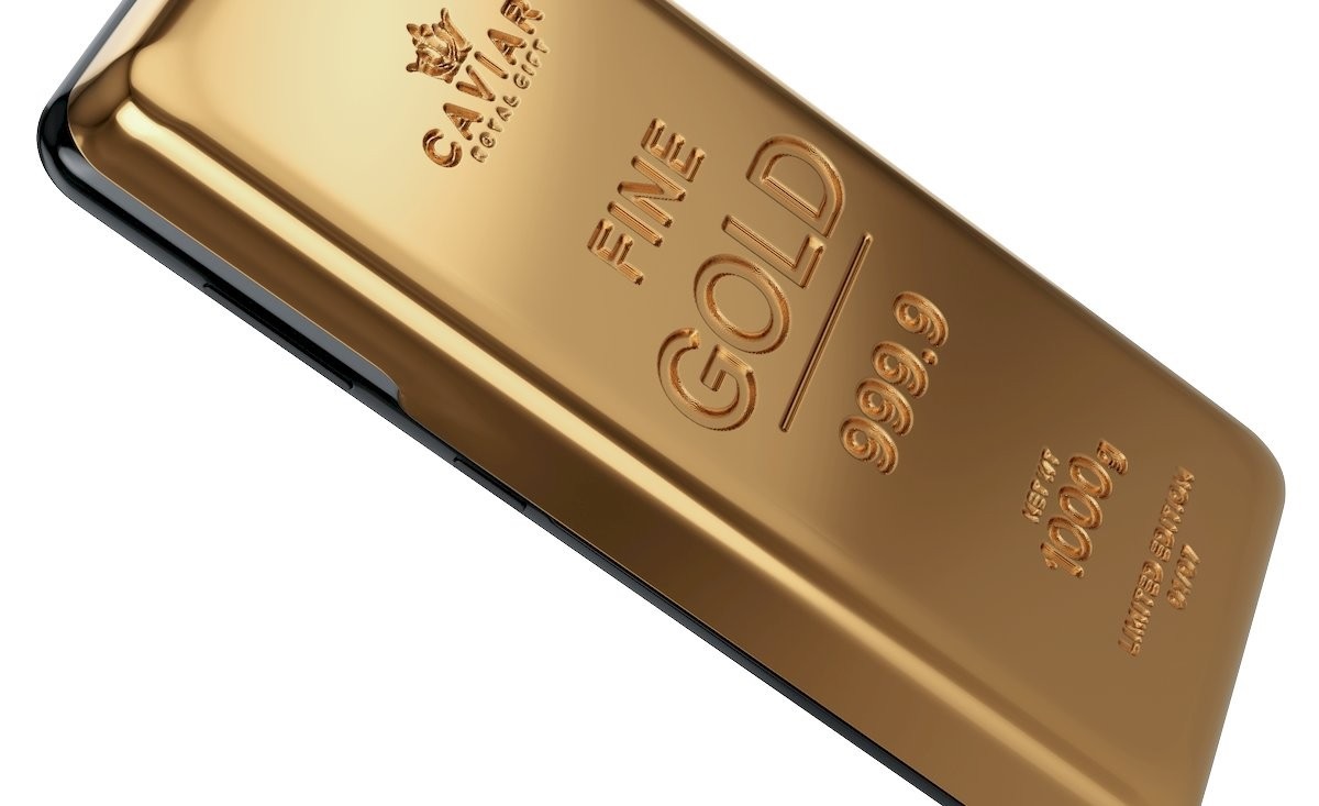 iPhone i Samsung w kilogramie złota