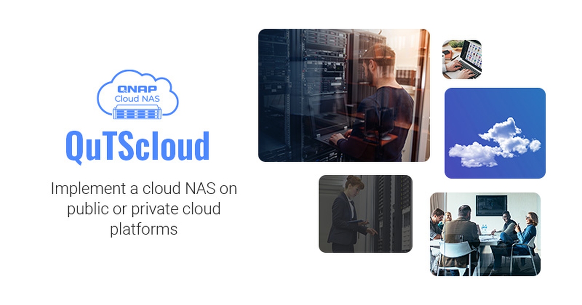 QNAP QuTScloud aktualizacja chmurowy NAS
