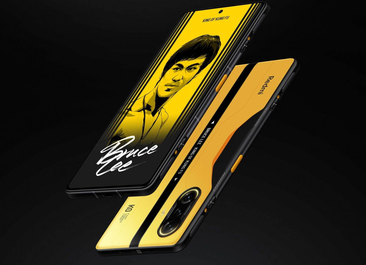 Xiaomi pokazało Redmi K40 Gaming Edition. Będzie przebojem, zwłaszcza żółta wersja Bruce Lee Special Edition