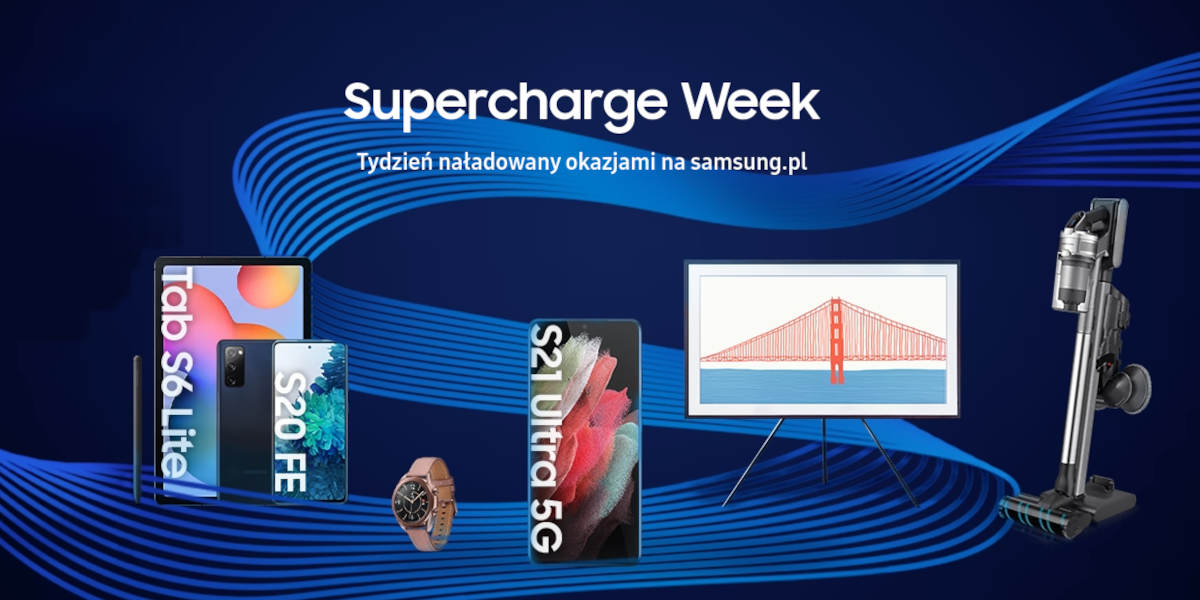 Samsung: dostaniesz bon i nawet 1500 zł zniżki na zakupy w akcji Supercharge Week