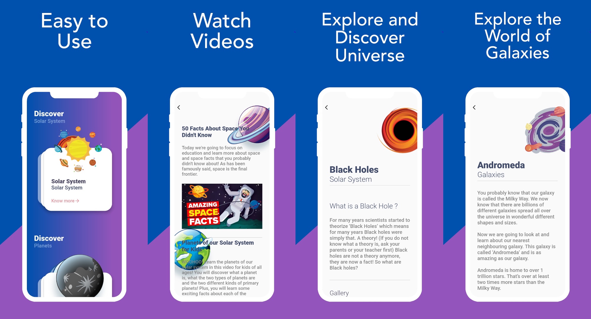 Universe Astronomy for Kids dla Androida