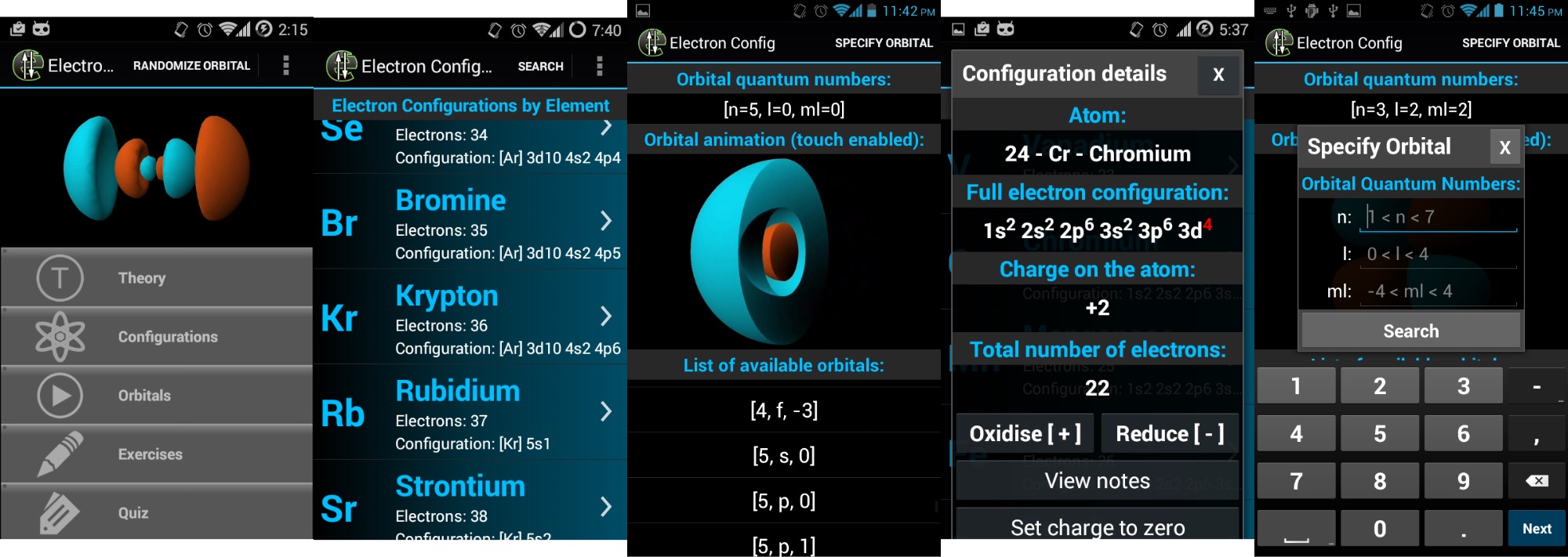 Electron Config PRO dla Androida