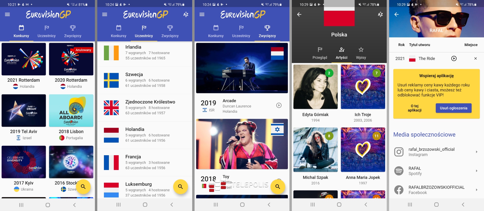 EurovisionGP dla Androida