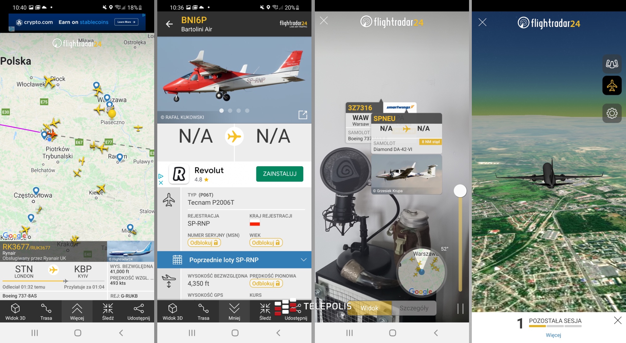Flightradar24 – aplikacja dla miłośników lotnictwa