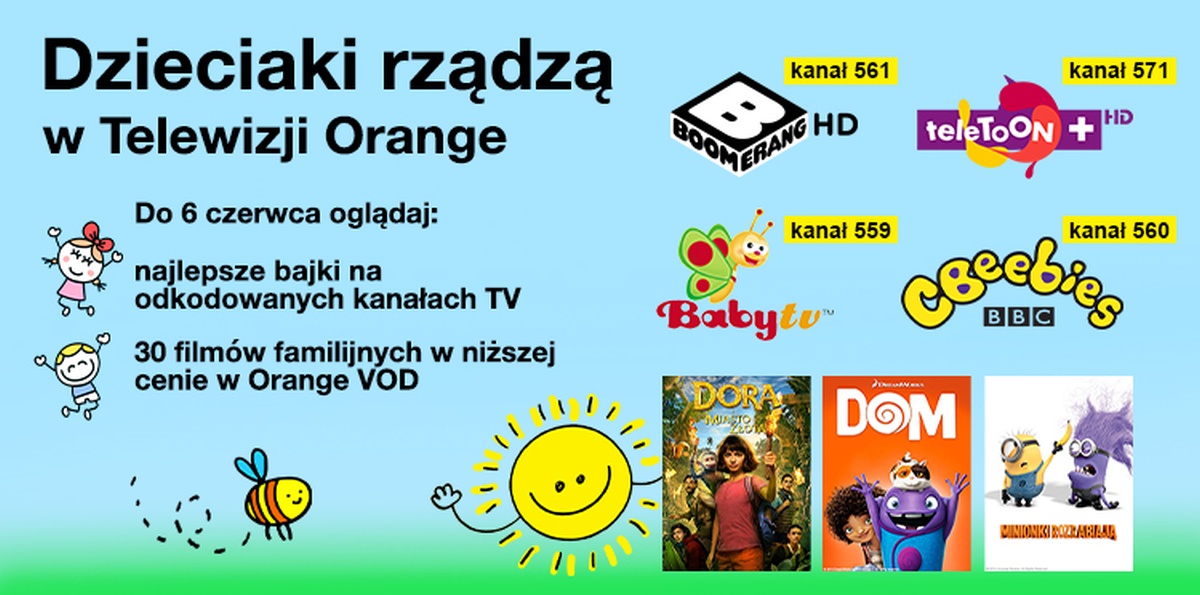 Dzieciaki rządzą w Telewizji Orange