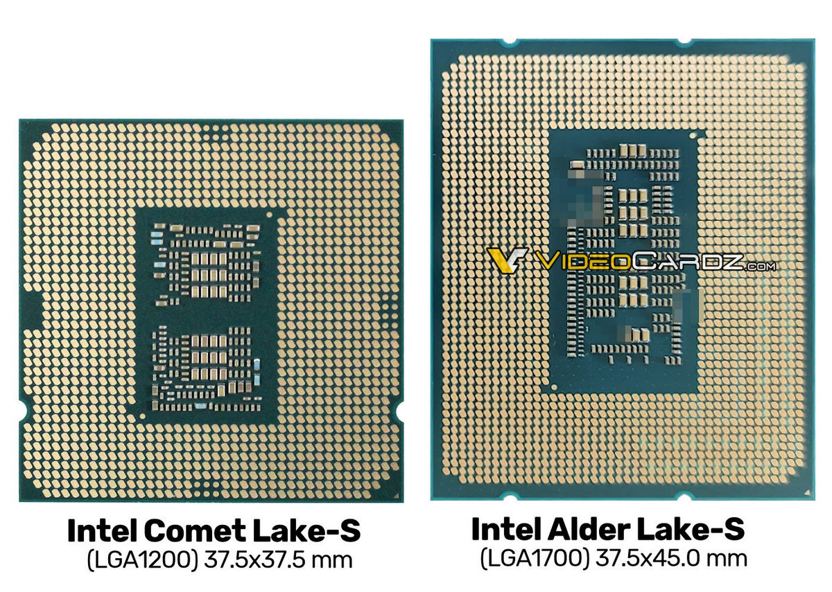 Intel LGA 1700 z nowym mocowaniem chłodzenia