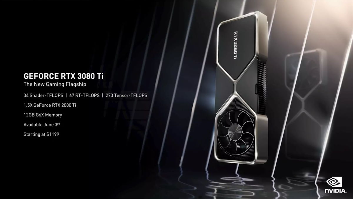 NVIDIA GeForce RTX 3080 Ti - specyfikacja