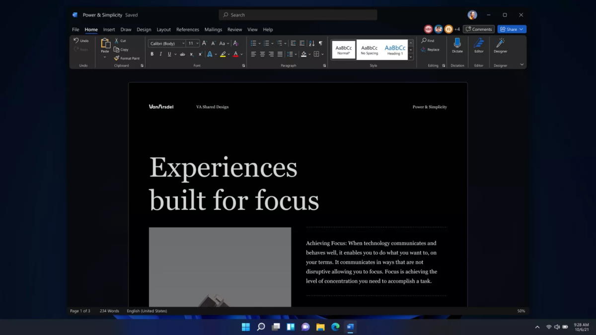 Nowy Office 365 z Fluent Design - Windows 11