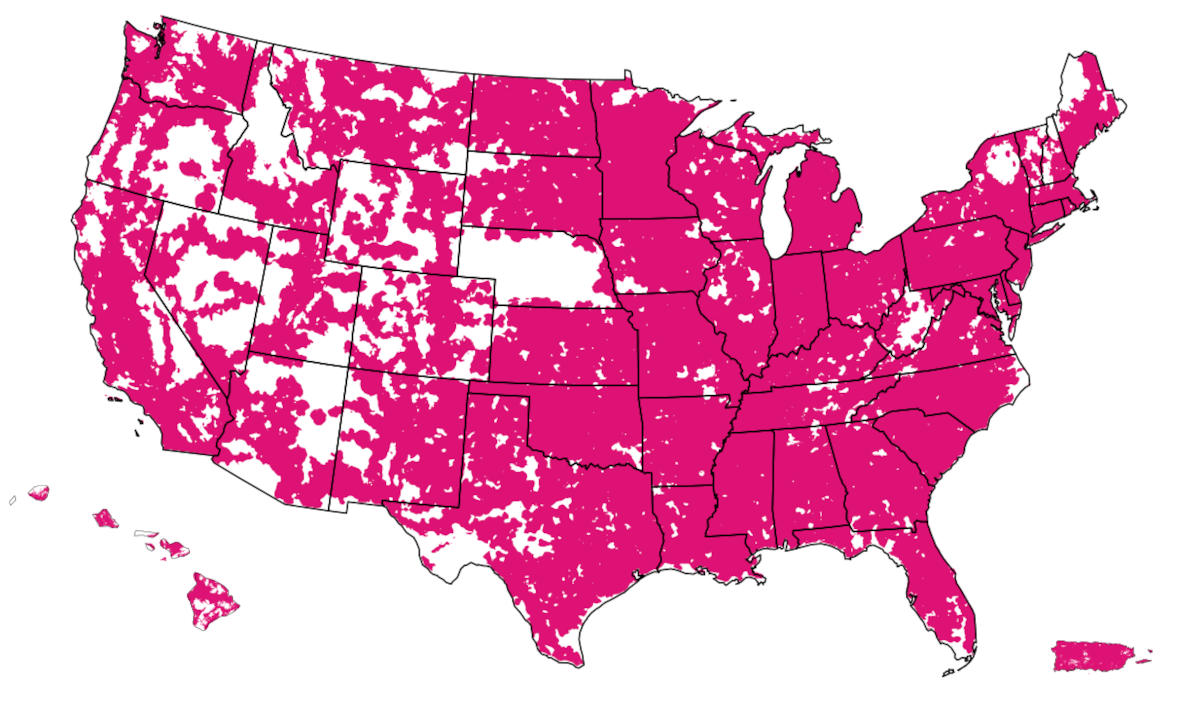 300 mln osób w zasięgu 5G w T-Mobile USA
