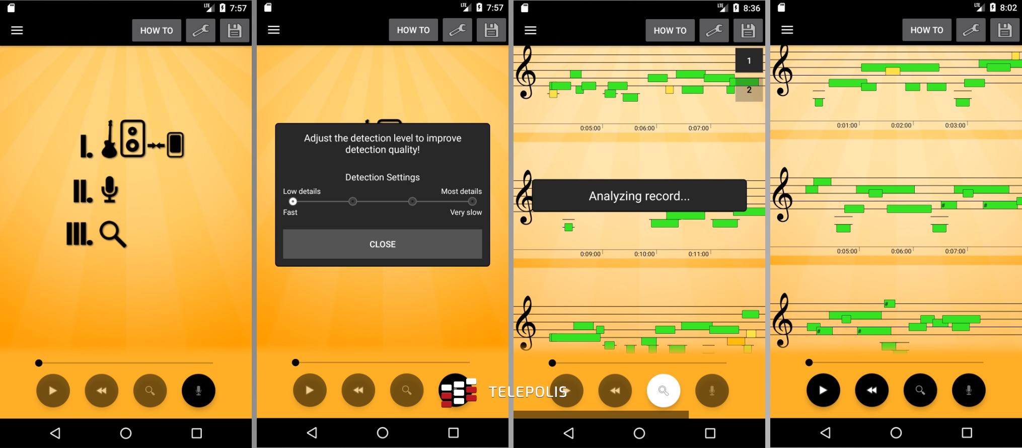 Note Recognition – rozpoznawanie muzyki w Google Play
