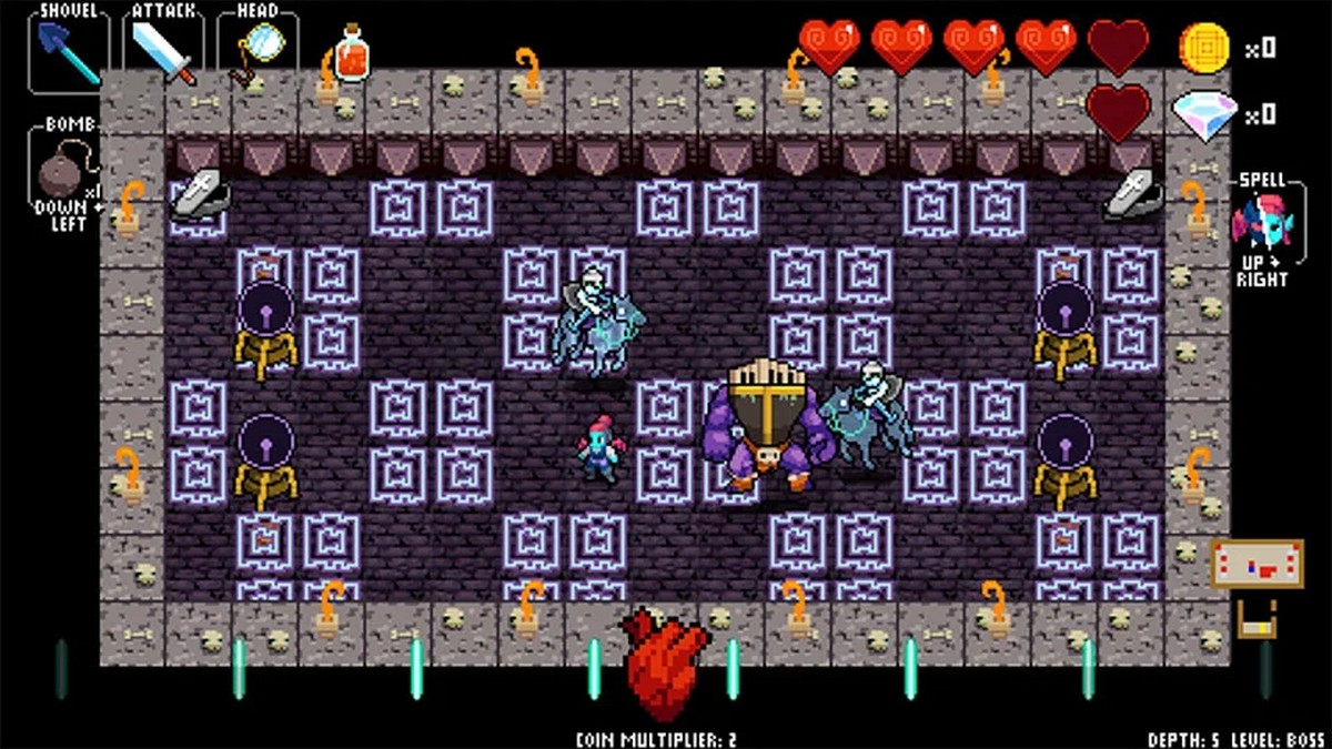 Crypt of the Necrodancer na Androida