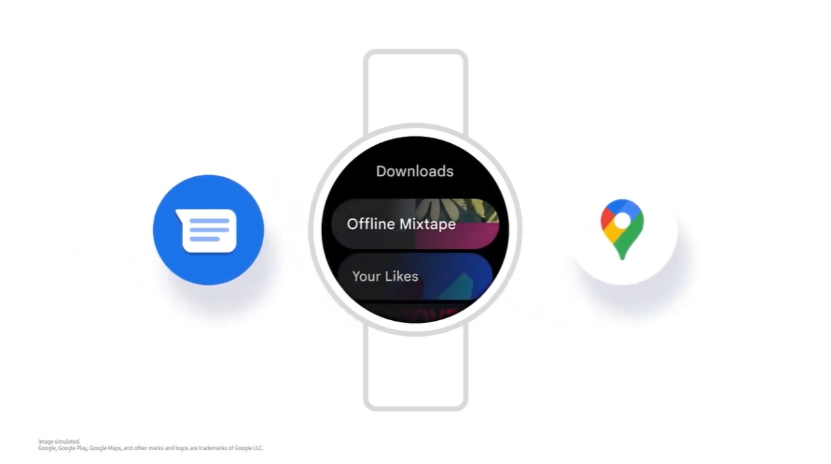 Samsung One UI Watch aplikacje