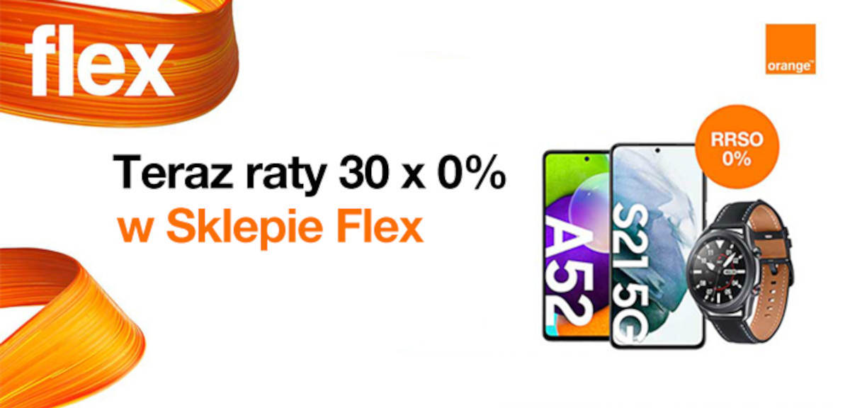 Orange: w Sklepie Flex możesz zrobić zakupy z ratami 0%