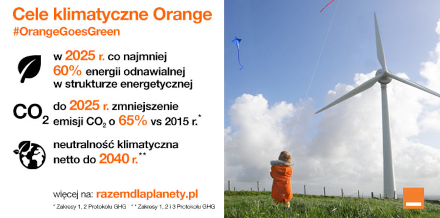 Cele klimatyczne Orange Polska