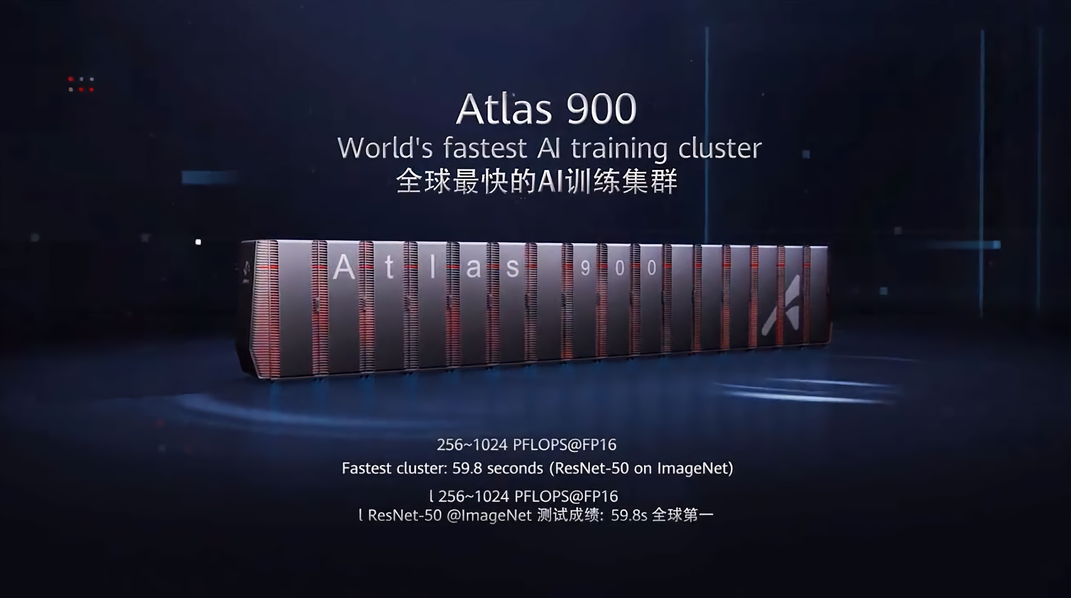 Huawei Atlas 900 to najszybszy klaster do trenowania sztucznej inteligencji