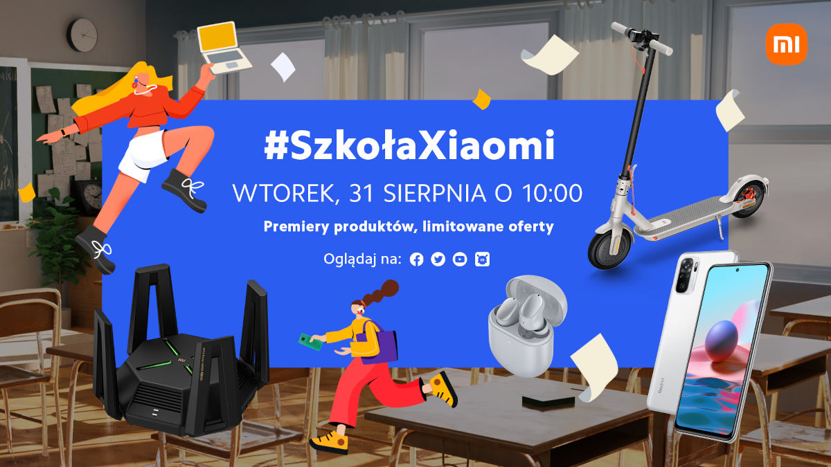 Xiaomi zapowiada polską premierę hulajnogi Mi Electric Scooter 3