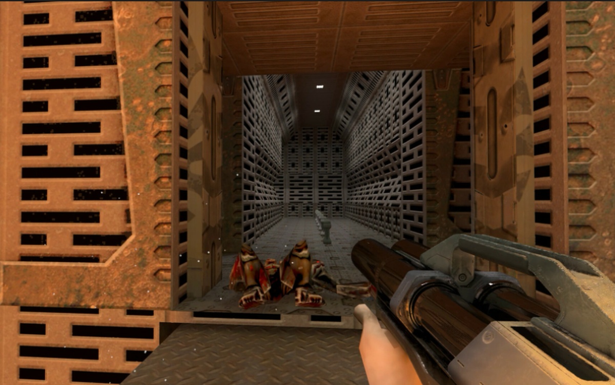 Quake II RTX screen
