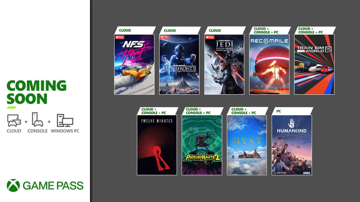 Xbox Game Pass - nowe gry w sierpniu 2021
